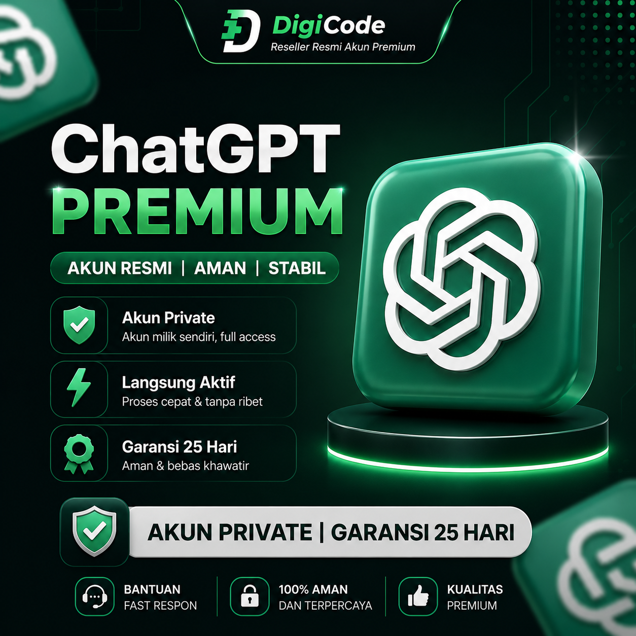 ChatGPT Business Private | 30 Hari